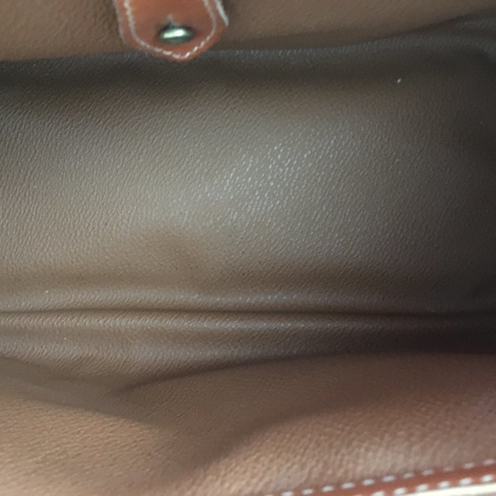 🎉Host Pick 🎉Vintage Dooney & Bourke Lg Black/Tan Satchel - Picture 12 of 12